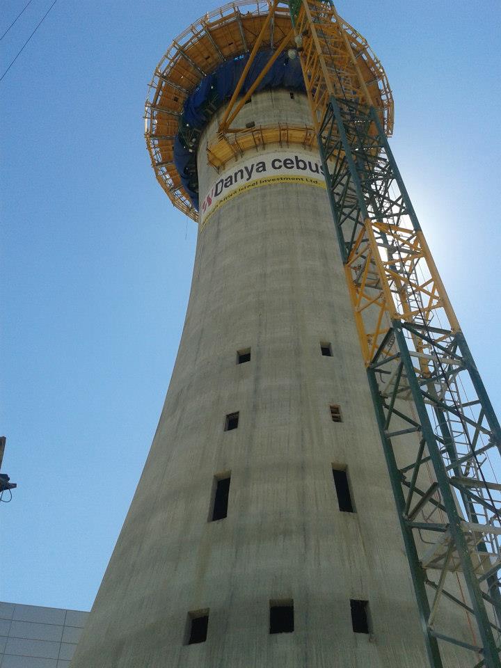 slipformed tower